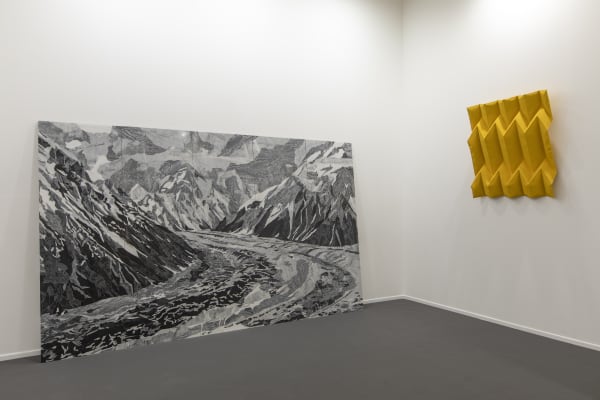 Installation view, Lawrie Shabibi at Art Dubai 2023, Contemporary sector. Photographed by Ismail Noor of Seeing Things. Courtesy of the...