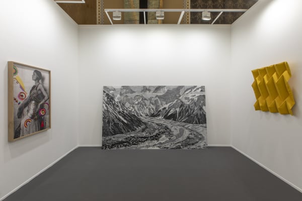 Installation view, Lawrie Shabibi at Art Dubai 2023, Contemporary sector. Photographed by Ismail Noor of Seeing Things. Courtesy of the...