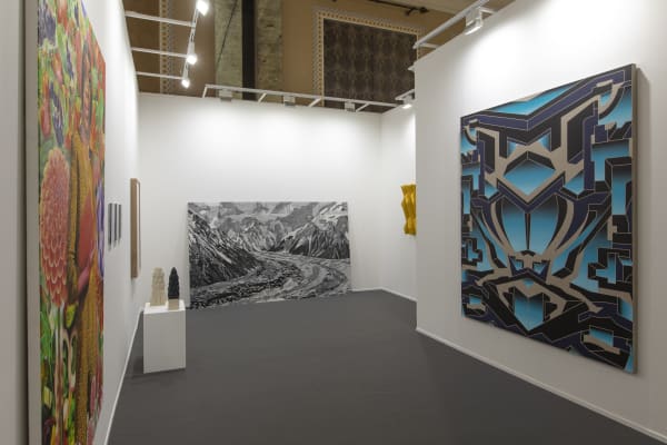 Installation view, Lawrie Shabibi at Art Dubai 2023, Contemporary sector. Photographed by Ismail Noor of Seeing Things. Courtesy of the...