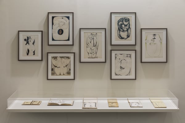 Installation view, Lawrie Shabibi at Art Dubai 2023, Modern sector. Photographed by Ismail Noor of Seeing Things. Courtesy of the...