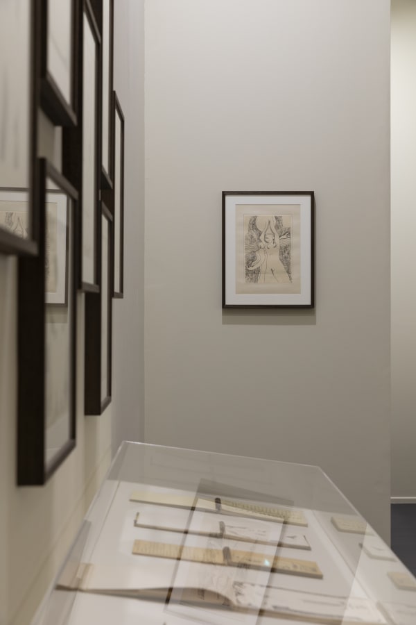 Installation view, Lawrie Shabibi at Art Dubai 2023, Modern sector. Photographed by Ismail Noor of Seeing Things. Courtesy of the...