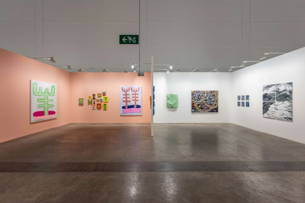 Installation view of Lawrie Shabibi at Art Basel Hong Kong 2025. Booth 3C16, 'Kabinette' and 'Galleries' sectors. Photography by Samson...