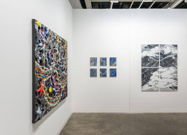 Installation view of Lawrie Shabibi at Art Basel Hong Kong 2025. Booth 3C16, 'Galleries' sector. Photography by Samson Wong. Courtesy...