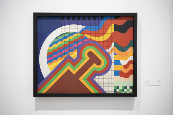 The Casablanca Art School: Platforms and Patterns for a Postcolonial Avant-Garde (1962–1987). Installation view at Sharjah Art Foundation, 2024. Photo: Motaz Mawid / Shanavas Jamaluddin.