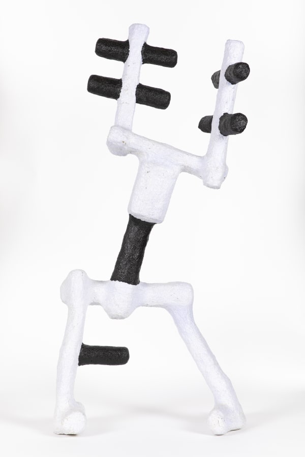 Mohamed Ahmed Ibrahim Standing Body 4, 2020 Cardboard, papier-mâché 144 x 69 x 32 cm 56 3/4 x 27 1/8...