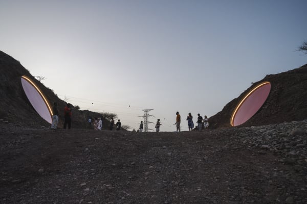 'Deliberate Pauses', installation view. Courtesy of Alserkal Arts Foundation and Dubai Culture & Arts Authority.