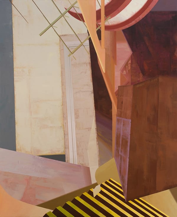 侯勇 Hou Yong 事物风景-07, ArchiScapes-07, 布面丙烯 acrylic on canvas，225 x 185cm，2015