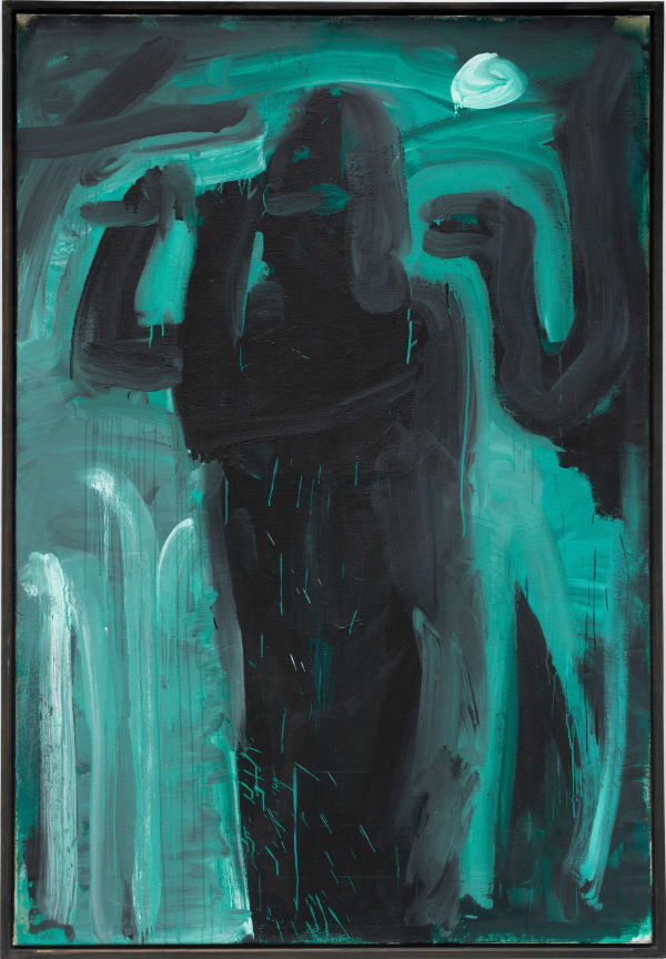 Karl Horst H Dicke Zauber 1981 Polyester Resin On Canvas Framed 190 X 130 Cm Unique