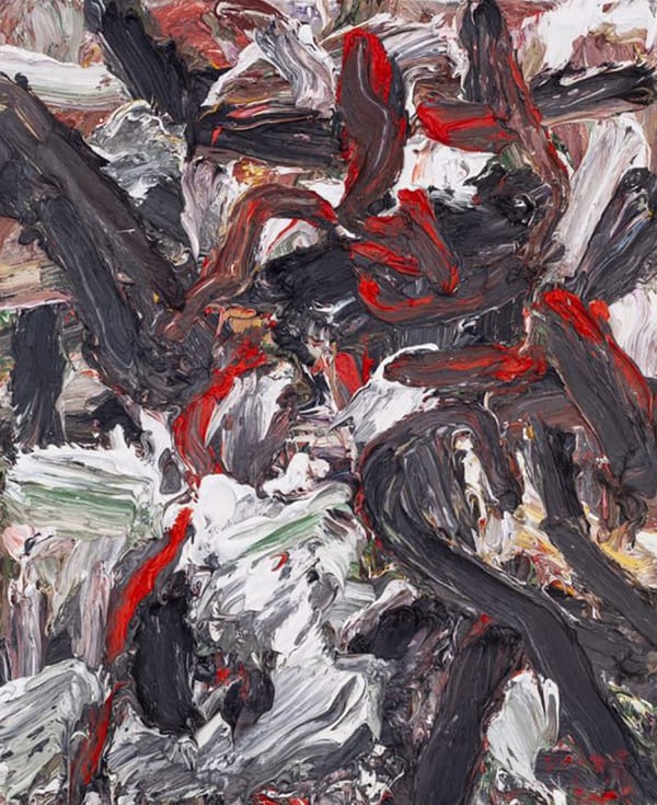 刘正勇, 山脉·隐藏的女猎手, 布面油画 Liu Zhengyong, The Mountains·Hidden Huntress, Oil on canvas 110x90cm 2019