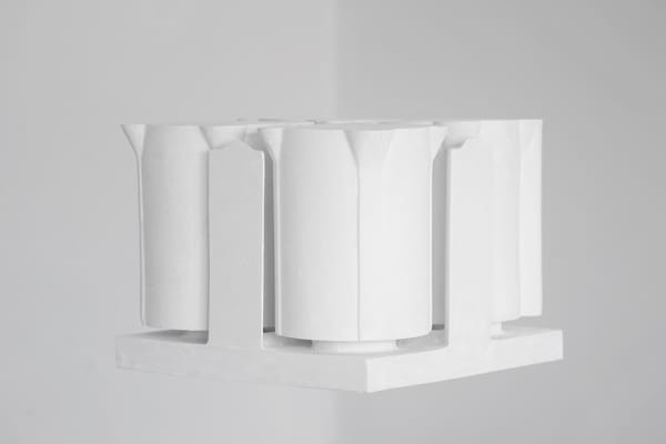 吴厚挺, 间隙, 石膏 Wu Houting, Gap, Plaster 43.5x25x18.6cm 2019