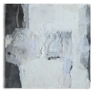 202002 #1，2020 紙本、水墨、畫板 30.5 x 30.5 cm