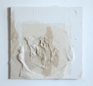 202002 #7，2020 纸本、水墨、畫板 30.5 x 30.5 cm