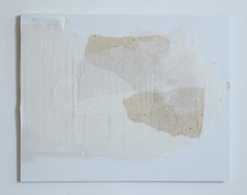 202002 #9，2020 纸本、水墨、畫板 50.8 x 40.6 cm