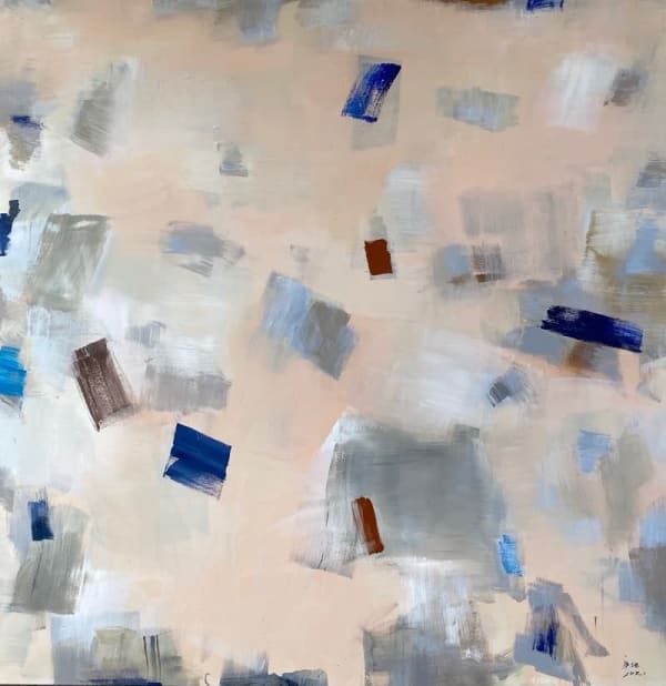 Mou Huan, Untitled, Acrylic on Canvas, 180 x 175 cm, 2021