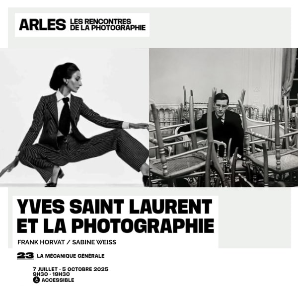YVES SAINT LAURENT ET LA PHOTOGRAPHIE | Frank Horvat & Sabine Weiss