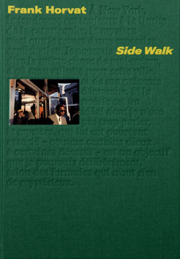 Frank Horvat | Side Walk