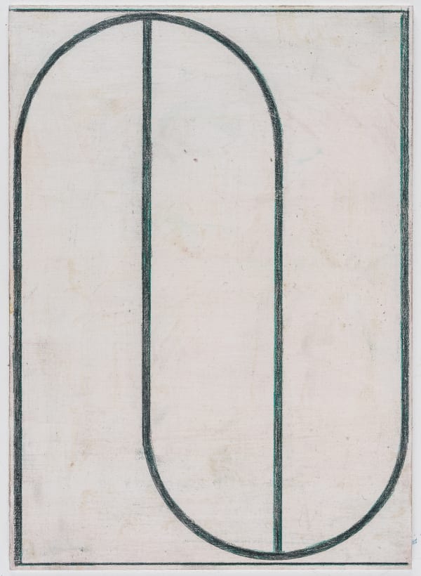 Pius Fox, Juliet et Jim, 2020, 28 × 20cm / 11 1/8 × 7 7/8in, Pencil and egg tempera on paper