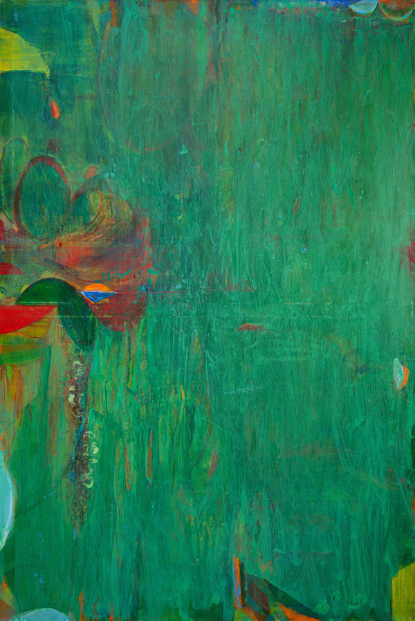 Francisco Alejandro Jim La Decadencia de las Formas en el Trópico No. 2, 2024 Acrylic on canvas 199 × 130 cm 78 3/8 × 51 1/8 in