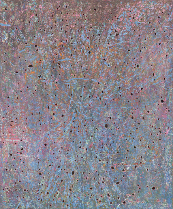 Kadar Brock you'd like to be in the air, aura balancing, the ocean of love and mercy, familiarity is fluency, 2018-2024 Oil on canvas 182.9 × 152.4 cm 72 × 60 in