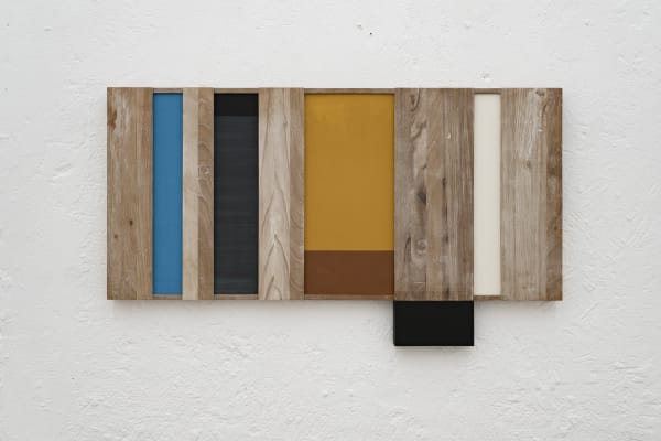 DOUBT (OR SIMPLE CURIOSITY FORTHE SUPERFICIAL) 2025 Wood, acrylic 70 x 150 cm