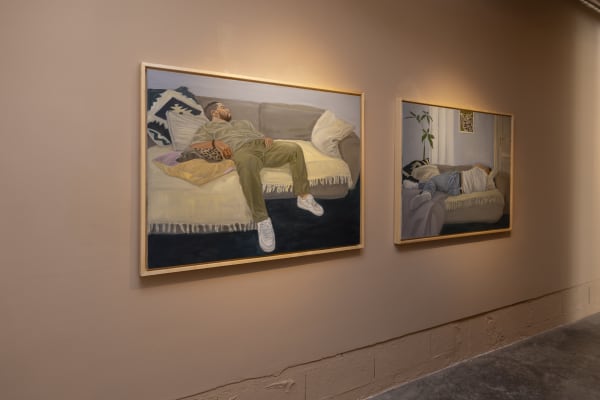 View from Amina Rezki's Solo Show Untitled, Loft Art Gallery Marrakech