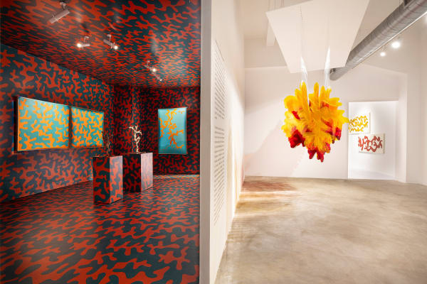 Malika Agueznay - Installation View - Courtesy of Loft Art Gallery