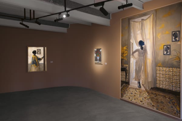 View from Painting in the Exercise of Art, Loft Art Gallery Marrakech