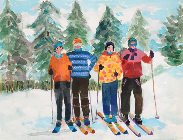 On the Slopes Lottie Cole - Online Exhibition