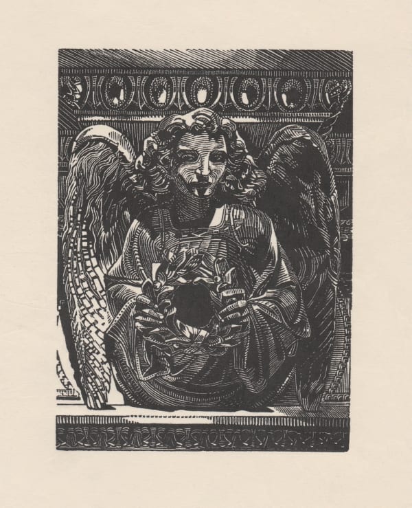 Angel with Laurel Wreath