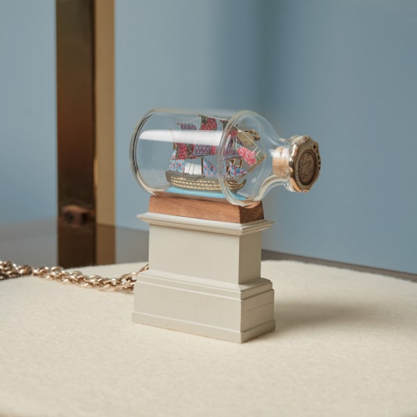 Yinka Shonibare CBE - Ship in a Bottle Pendant, 2011