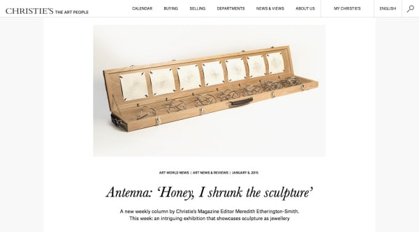 Conrad Shawcross, Seven Days Bracelet, 2013