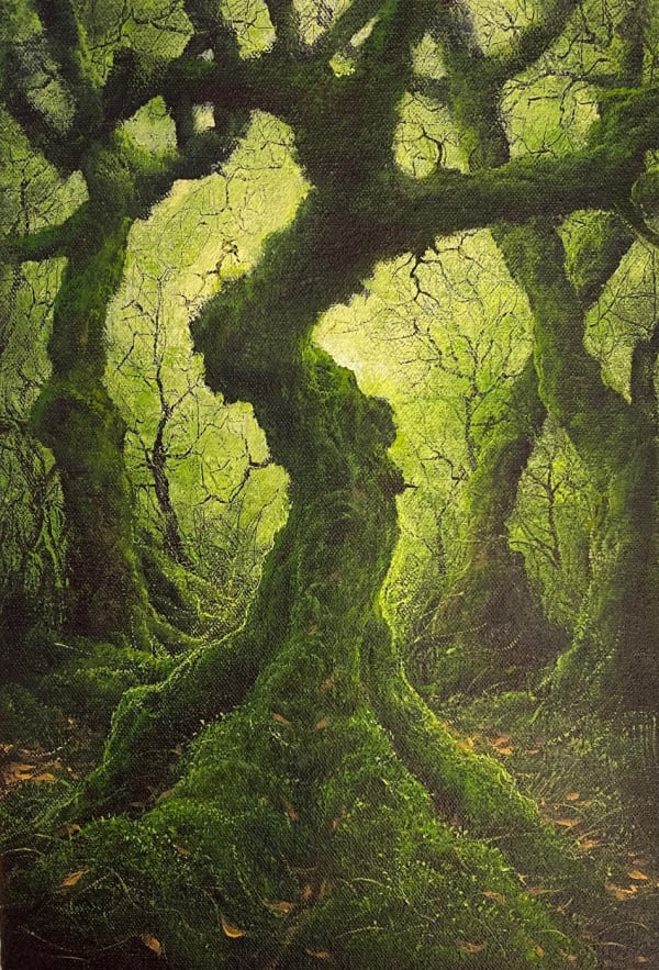 welsh tree painting