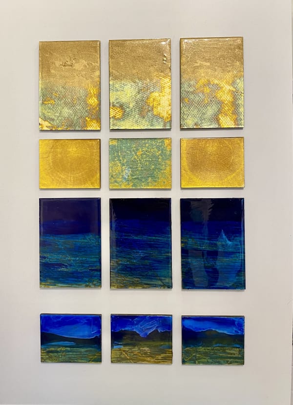 Blue landscape