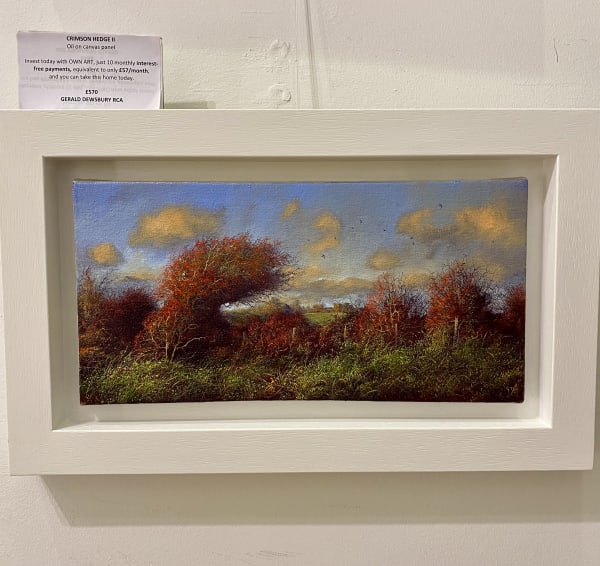 Welsh woodland painting