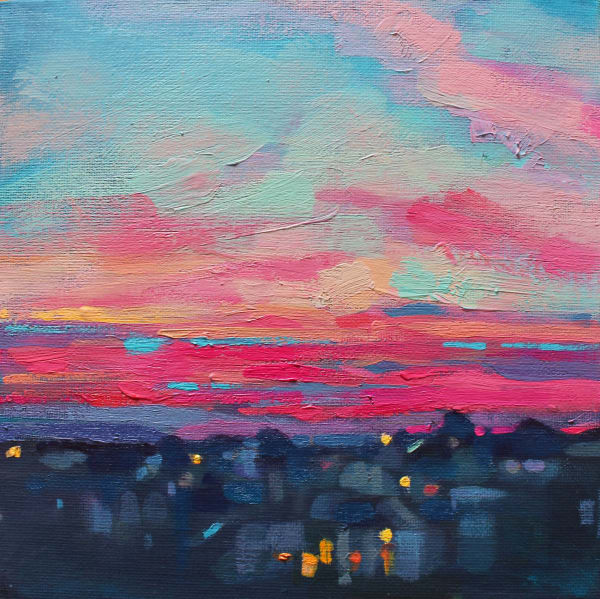 Welsh landscape painting