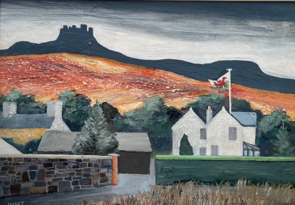 Welsh cottage painting