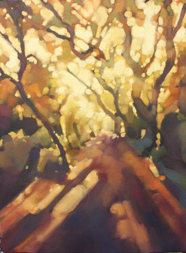 Cohan wood oil painting
