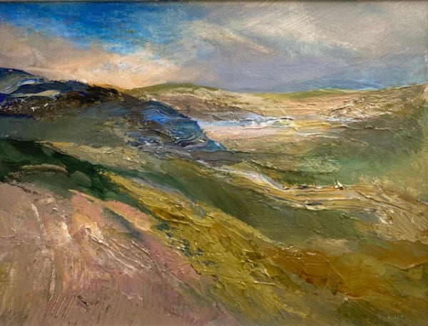 Welsh landscape painting