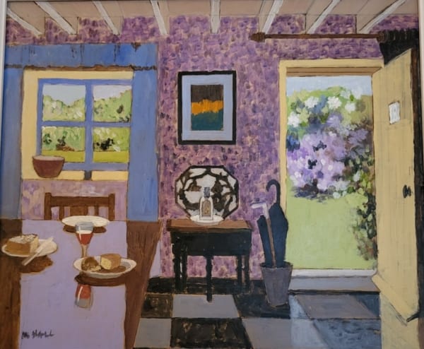 Cottage interior painting