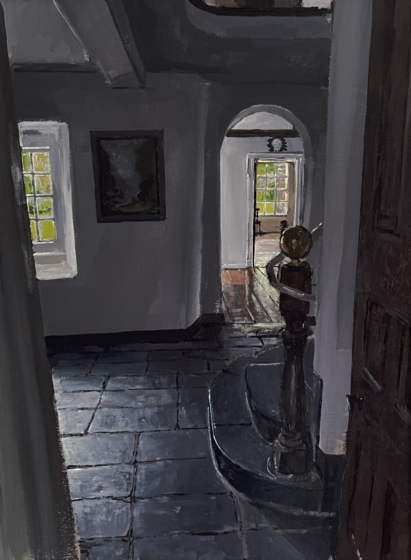 Plas Brondanw painting