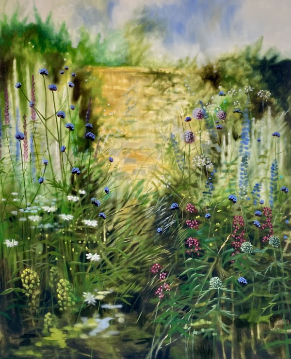 Garden painting