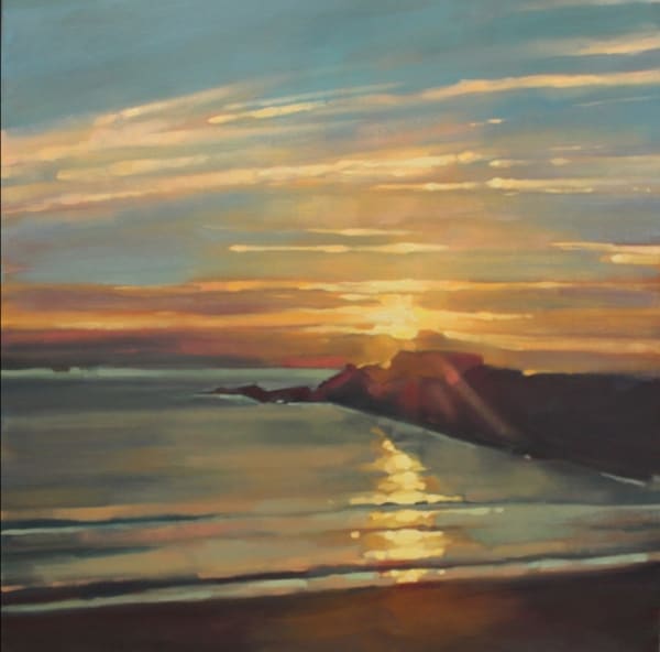 Pembrokeshire beach painting