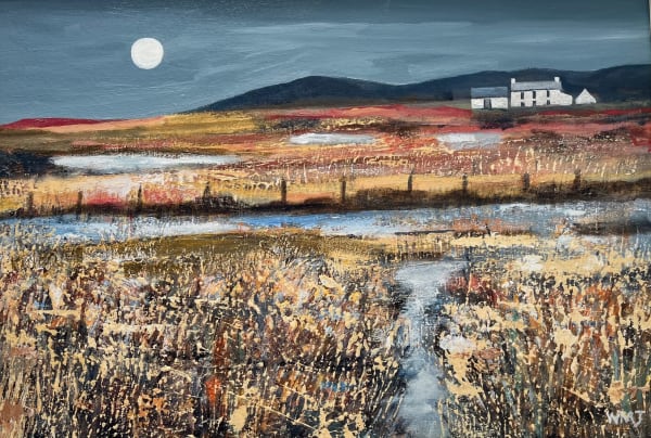 Welsh landscape painting