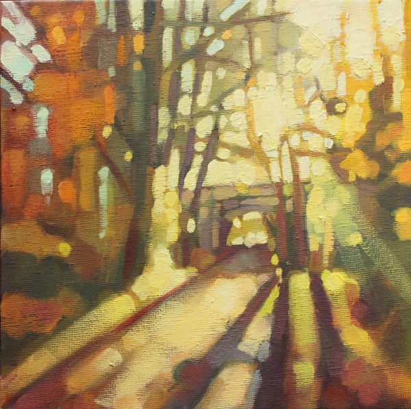 Welsh landscape oil painting