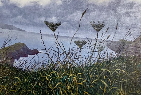 Pembrokeshire coast painting