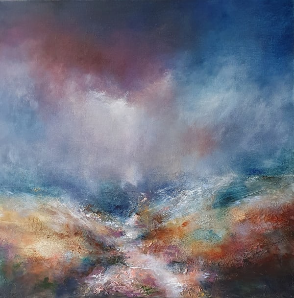 Pink skies reflecting