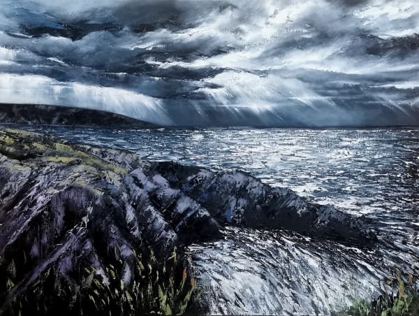 Evening Light over Cardigan