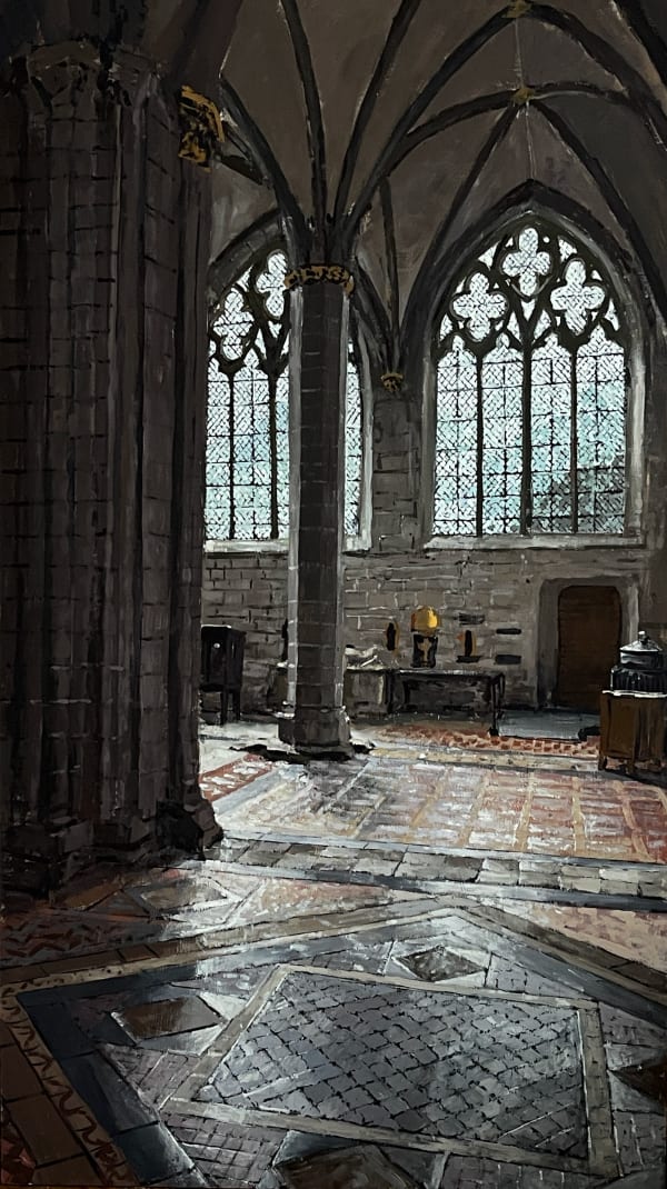 Hereford cathedral paintinG