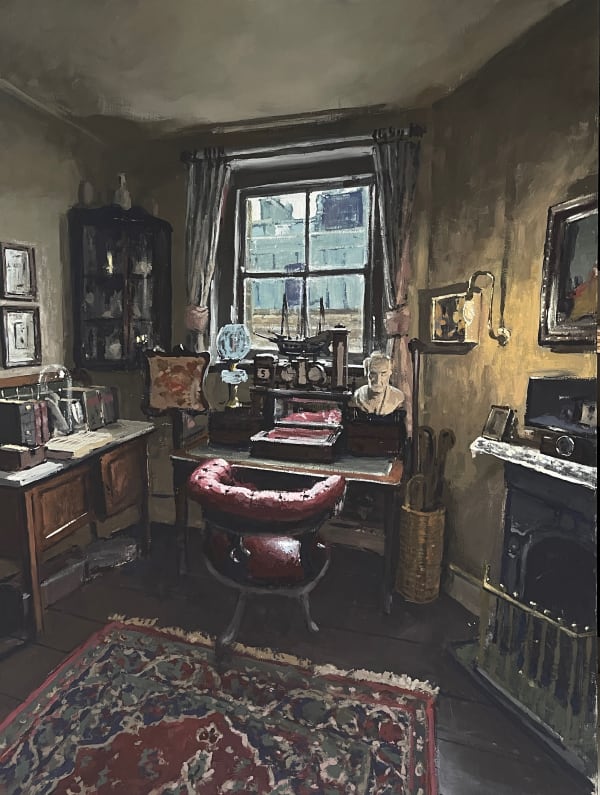 Watsons study painting