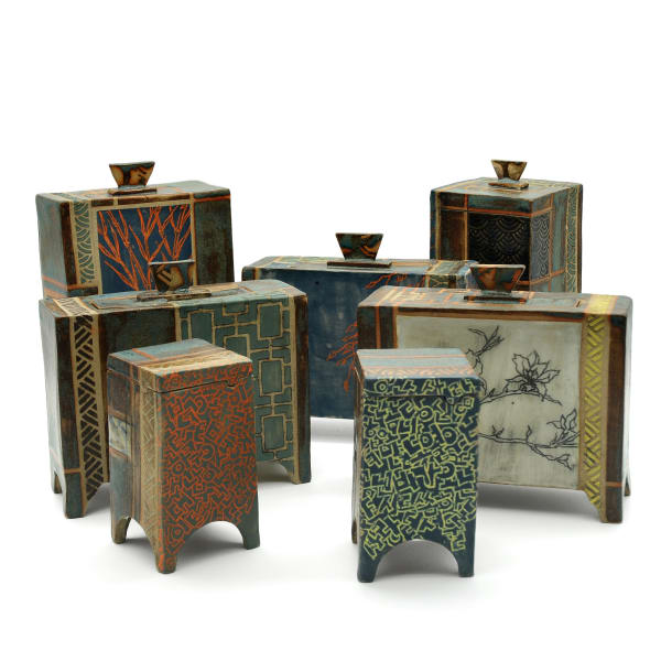 raku ceramic artwork